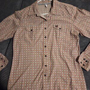 Cinch Western Pearl Button Shirt